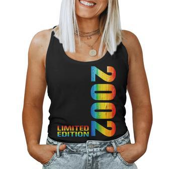 22Th Birthday 2002 Limited Edition 22 Man Woman Women Tank Top - Monsterry UK