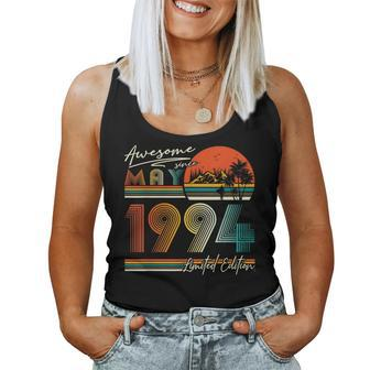 30 Years Old Vintage May 1994 30Th Birthday Women Women Tank Top - Monsterry CA
