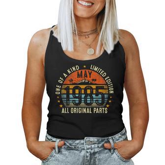 39Th Birthday 39 Years Old Vintage May 1985 Women Tank Top - Monsterry CA