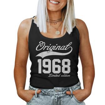 56Th Birthday 56 Years Old Vintage 1968 Women Tank Top - Monsterry