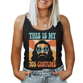 This Is My 70S Costume Groovy Hippie Theme Party Outfit Men Women Tank Top - Seseable
