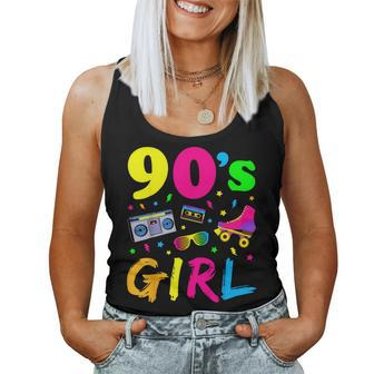 90'S Girl Birthday Party Costume Retro Vintage Women Women Tank Top - Monsterry CA