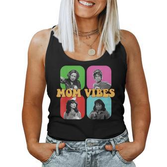90’S Mom Vibes Vintage Retro Mom Life Mother Day Women Tank Top - Seseable