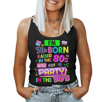 90S Rave Ideas For & Party Outfit 90S Festival Costume Women Tank Top - Monsterry DE