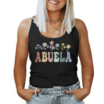 Abuela Wildflower Floral Abuela Women Tank Top | Mazezy