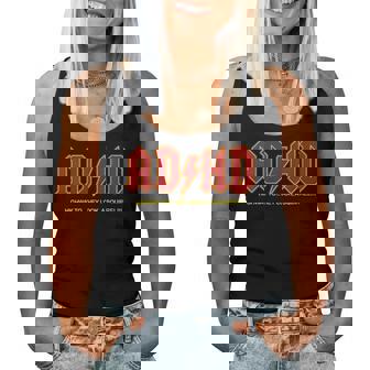 Adhd Hey Look A Squirrel Adhd Women Tank Top - Thegiftio