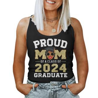 African Americans Proud Mom Of A Class Of 2024 Graduate Women Tank Top - Seseable