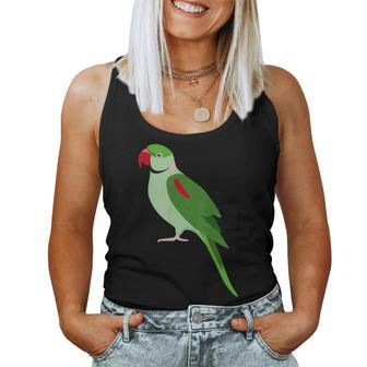 Alexandrine Parakeet Parrot Bird Boys Or Girls Women Tank Top - Monsterry DE