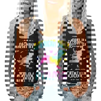 American Bully Mama Colorful Bully Dog Mom Dog Owner Women Tank Top - Thegiftio