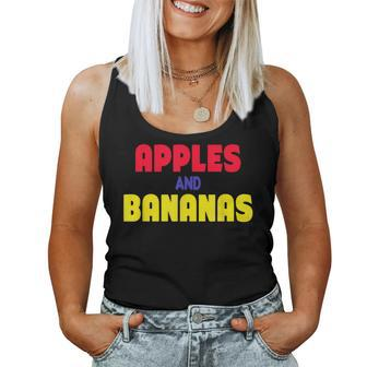Apples And Bananas T Women Tank Top - Monsterry DE