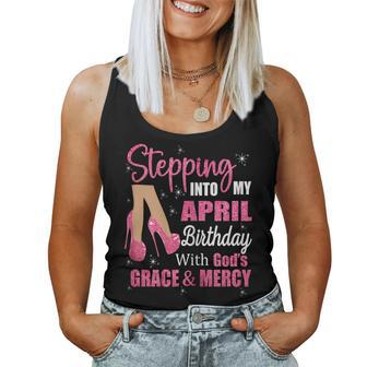 April Birthday For April Is My Birthday Month Women Tank Top - Seseable