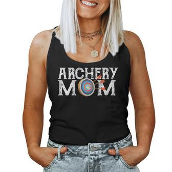Archery Archer Mom Target Proud Parent Bow Arrow Women Tank Top - Monsterry