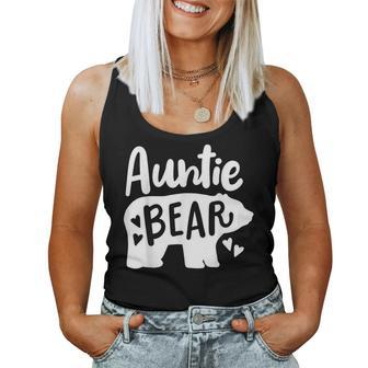 Auntie Aunt Auntie Bear Women Tank Top - Seseable