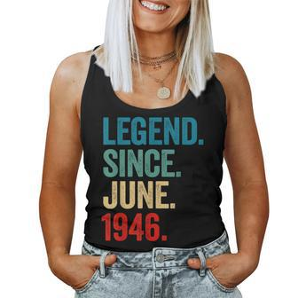 Awesome Since June 1946 Vintage 78Th Birthday Women Women Tank Top - Monsterry DE
