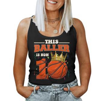 Basketball 10Th Birthday Girl Boy Bball 10 Years Old Women Tank Top - Seseable