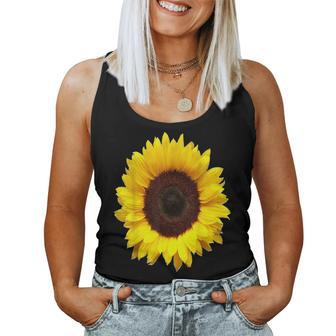 Beautiful Yellow Sunflower Sun Flower Blooms Women Tank Top - Monsterry DE