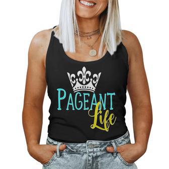 Beauty Pageant Glitz Daughter Mom Crown Life Women Tank Top - Monsterry CA