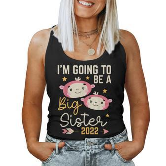 Become Big Sister 2022 Monkey Women Tank Top - Monsterry