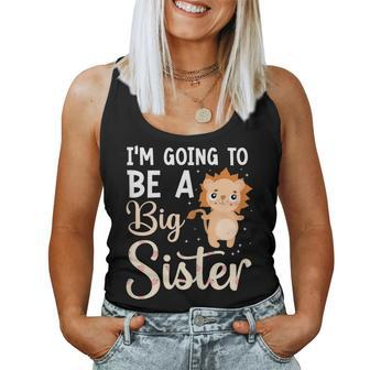 Become Big Sister Big Sis Women Tank Top - Monsterry