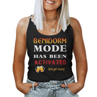 Benidorm Mode Has Been Activated 2 Women Tank Top - Thegiftio UK