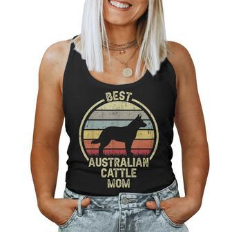 Best Dog Mother Mom Vintage Australian Cattle Dog Women Tank Top - Monsterry UK