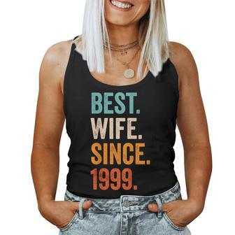 Best Wife Since 1999 25Th Wedding Anniversary 25 Years Women Tank Top - Monsterry DE