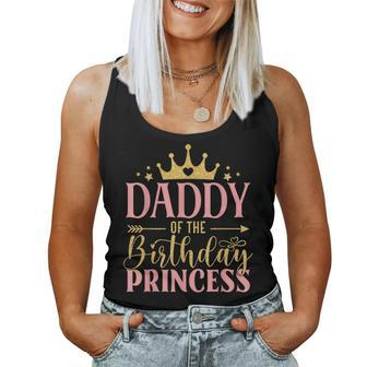 Birthday Girl Outfit Daddy Of The Birthday Princess Bday Women Tank Top - Monsterry DE