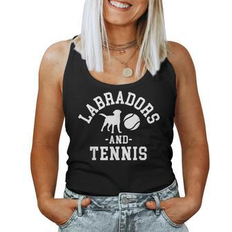 Black Yellow Chocolate Labs And Tennis Labrador Lab Mom Dad Women Tank Top - Monsterry UK