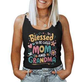 Blessed To Be Called Mom Grandma Mother's Day Women Women Tank Top - Monsterry DE