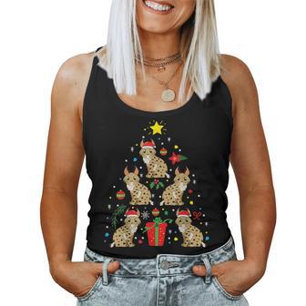 Bobcat Christmas Ornament Tree Dad Mom Women Tank Top - Monsterry AU