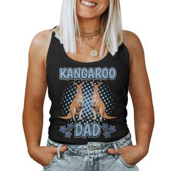 Boys Kangaroo Dad Quote Father's Day Kangaroo Women Tank Top - Monsterry UK