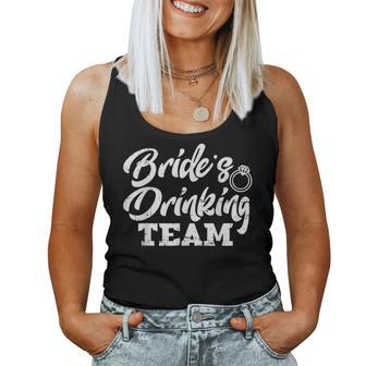 Brides Drinking Team Bachelorette Party Women Women Tank Top - Monsterry UK