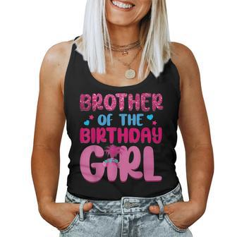 Brother Of The Birthday Girl Family Matching Women Tank Top - Seseable