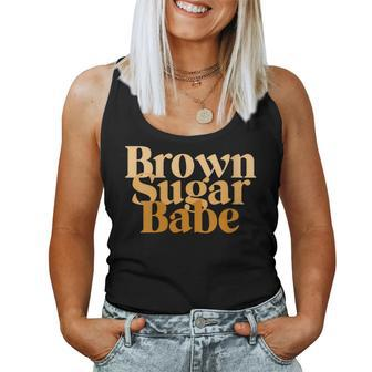 Brown Sugar Babe Proud Black African Pride Women Tank Top - Monsterry UK