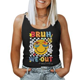 Bruh We Out Happy Last Day Of School Teacher Student Women Tank Top - Seseable