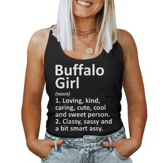 Buffalo Girl Ny New York City Home Roots Women Tank Top - Monsterry AU