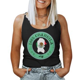 Camisa Coahuila Mexico Para Coahuilenses Mexican Pride Women Tank Top - Monsterry UK