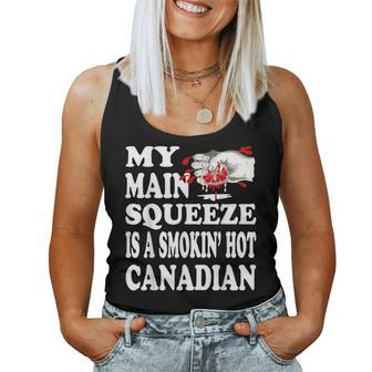 Canada Culture Girlfriend Wife Canadian Matching Couples Women Tank Top - Monsterry DE