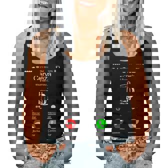 Cerveza Esta Llamando Camiseta sin mangas para mujer - Regaloses