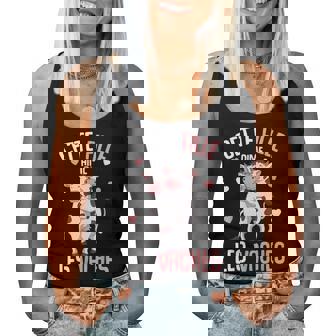 Cette Fille Aime Lesaches Enfants Women Tank Top - Cadeauxyz