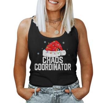 Chaos Coordinator Christmas Family Matching Group Xmas Women Tank Top - Monsterry