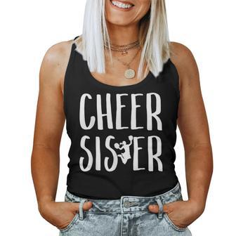 Cheer Sister T For Proud Sister Of Cheerleaders Sports Women Tank Top - Monsterry