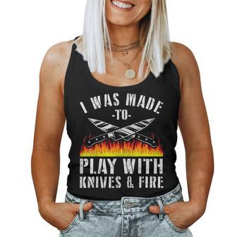 Chef For Knives Play Cooking Lovers Women Tank Top - Monsterry UK