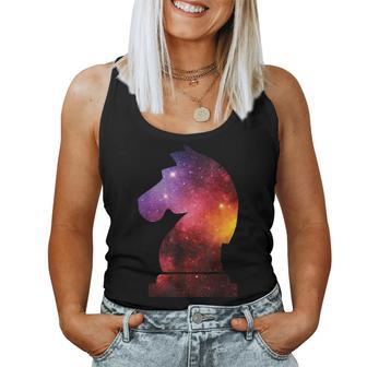 Chess Player Horse Knight Piece Chess Lover Women Tank Top - Monsterry
