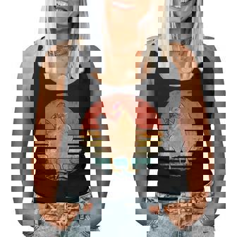 Chicken Retro Vintage Chicken Women Tank Top - Thegiftio