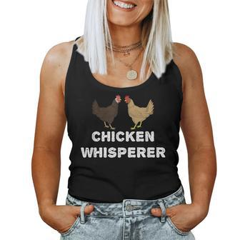 Chicken Whisperer Pet Chicken Country Women Tank Top - Monsterry DE