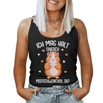 Children's Girls' Ich Mag Halt Guinea Pig Tank Top Frauen - Geschenkecke