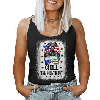 Chill The Fourth Out Patriotic 4Th Of July Men Women Tank Top - Monsterry DE