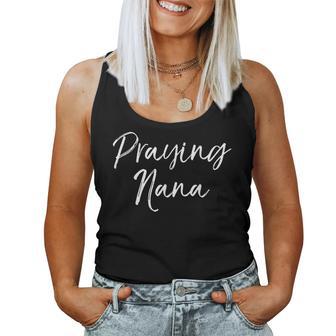 Christian Prayer Mother's Day For Grandma Praying Nana Women Tank Top - Monsterry AU