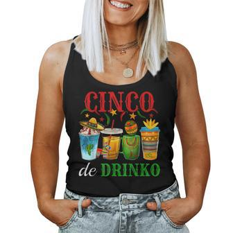 Cinco De Drinko Drinking Matching Family Party Women Tank Top - Monsterry